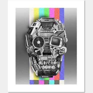 skull Posters and Art